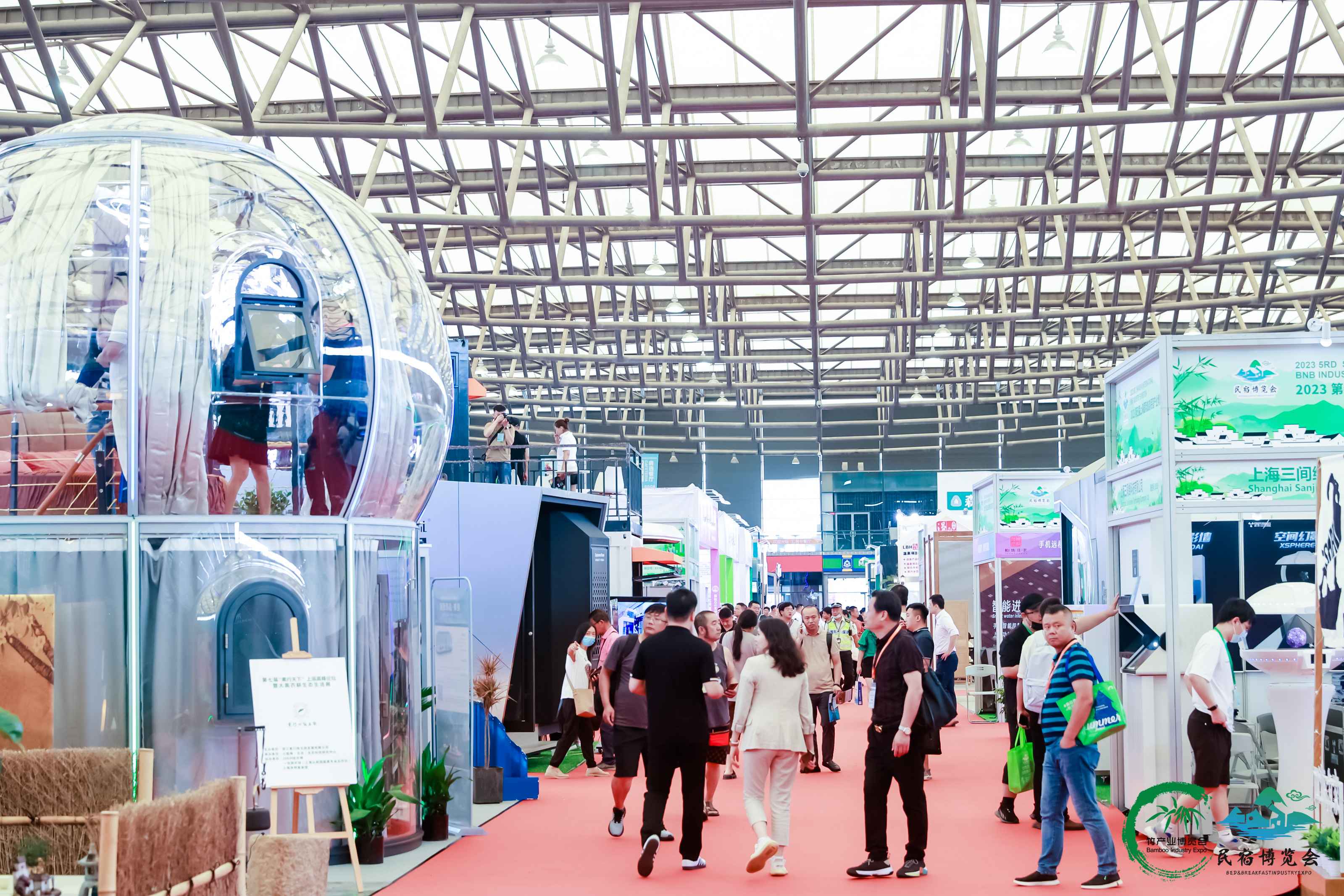 上届上海国际旅游民宿产业博览会现场图片