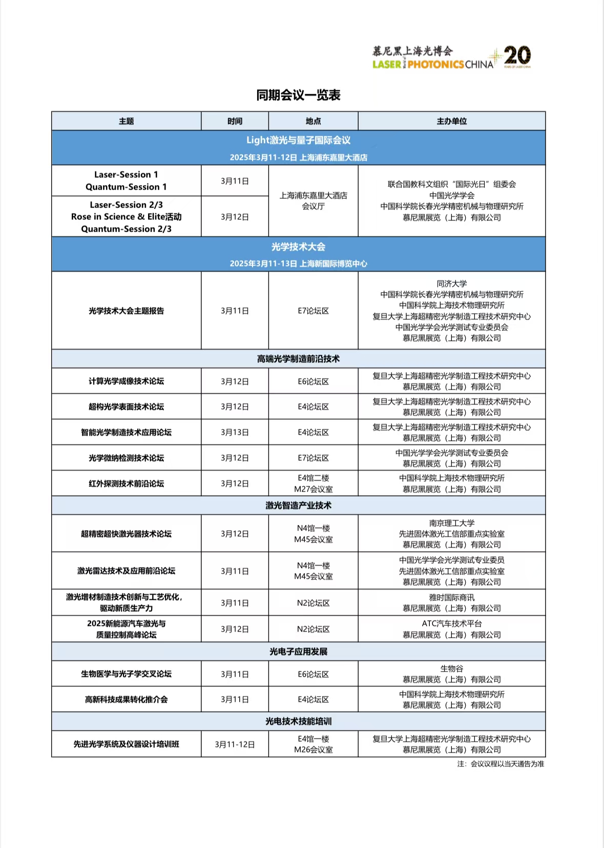 2025慕尼黑上海光博会