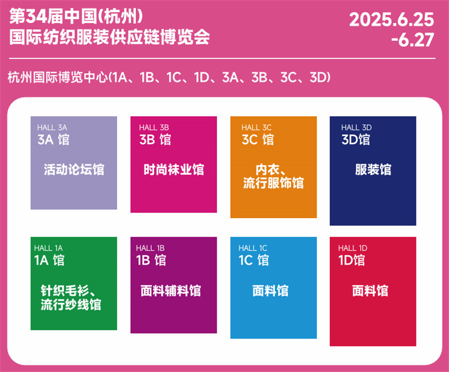 2025第34届中国（杭州）国际纺织服装供应链博览会
